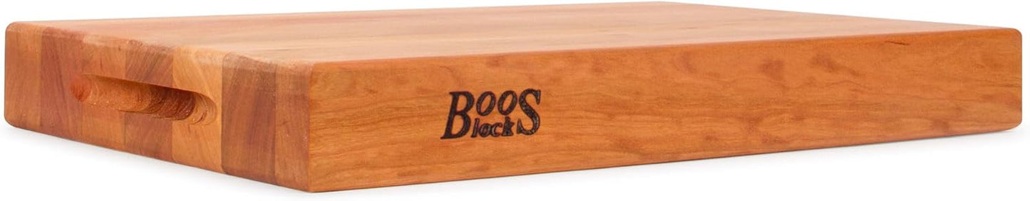 Large Reversible Wood Cutting Board - Cherry