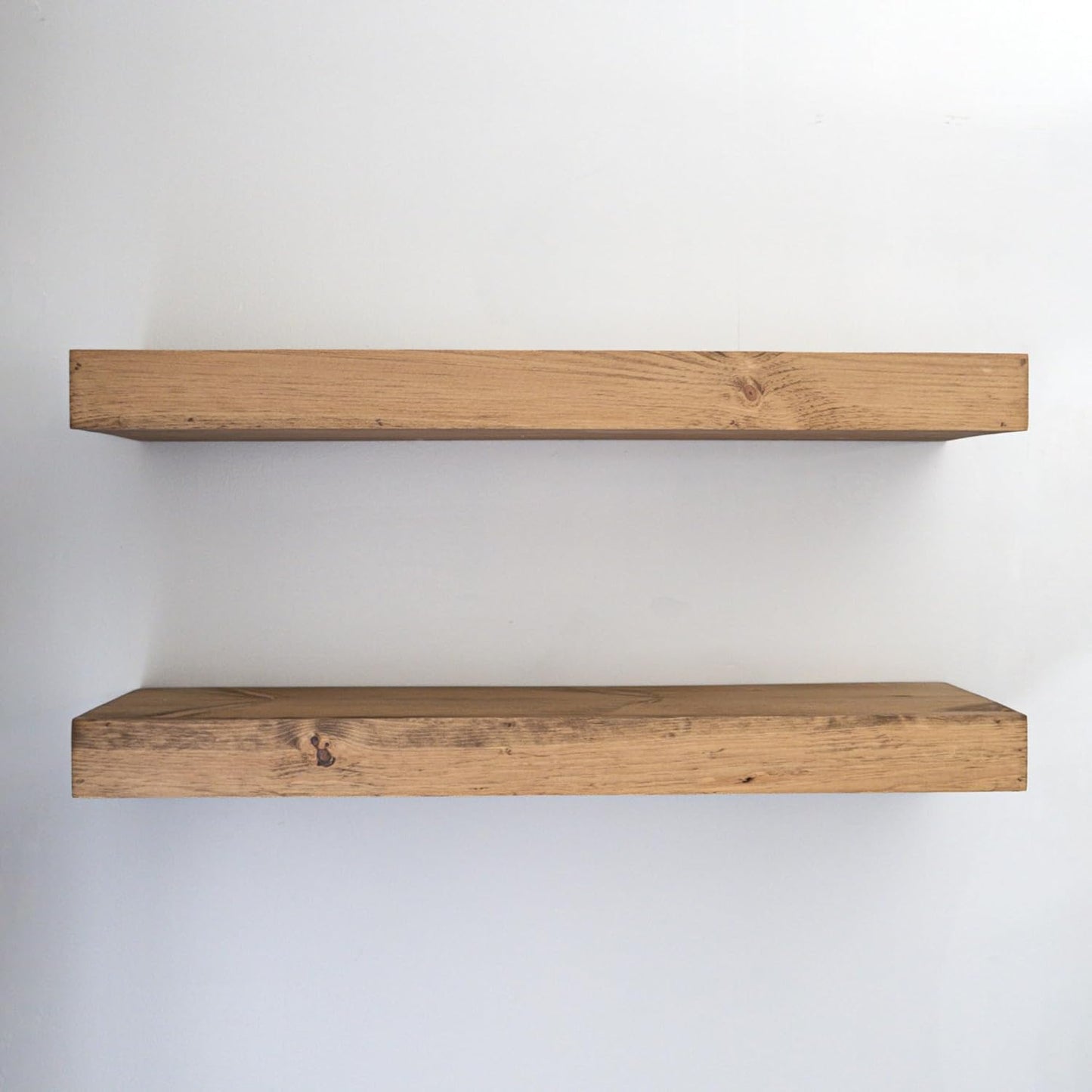 3 Inch Thick Floating Shelves - Set of 2