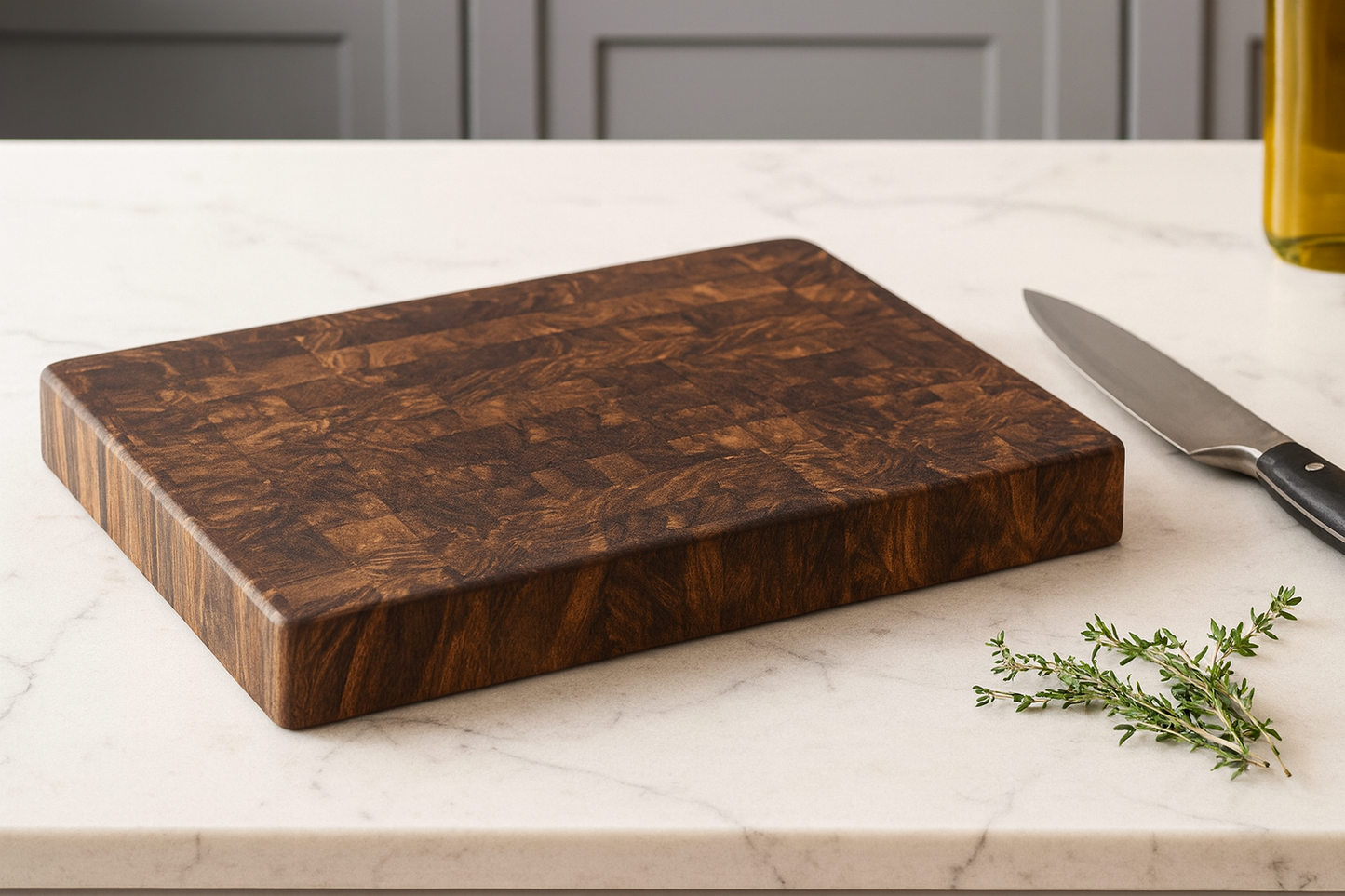 End Grain Butcher Block - Walnut