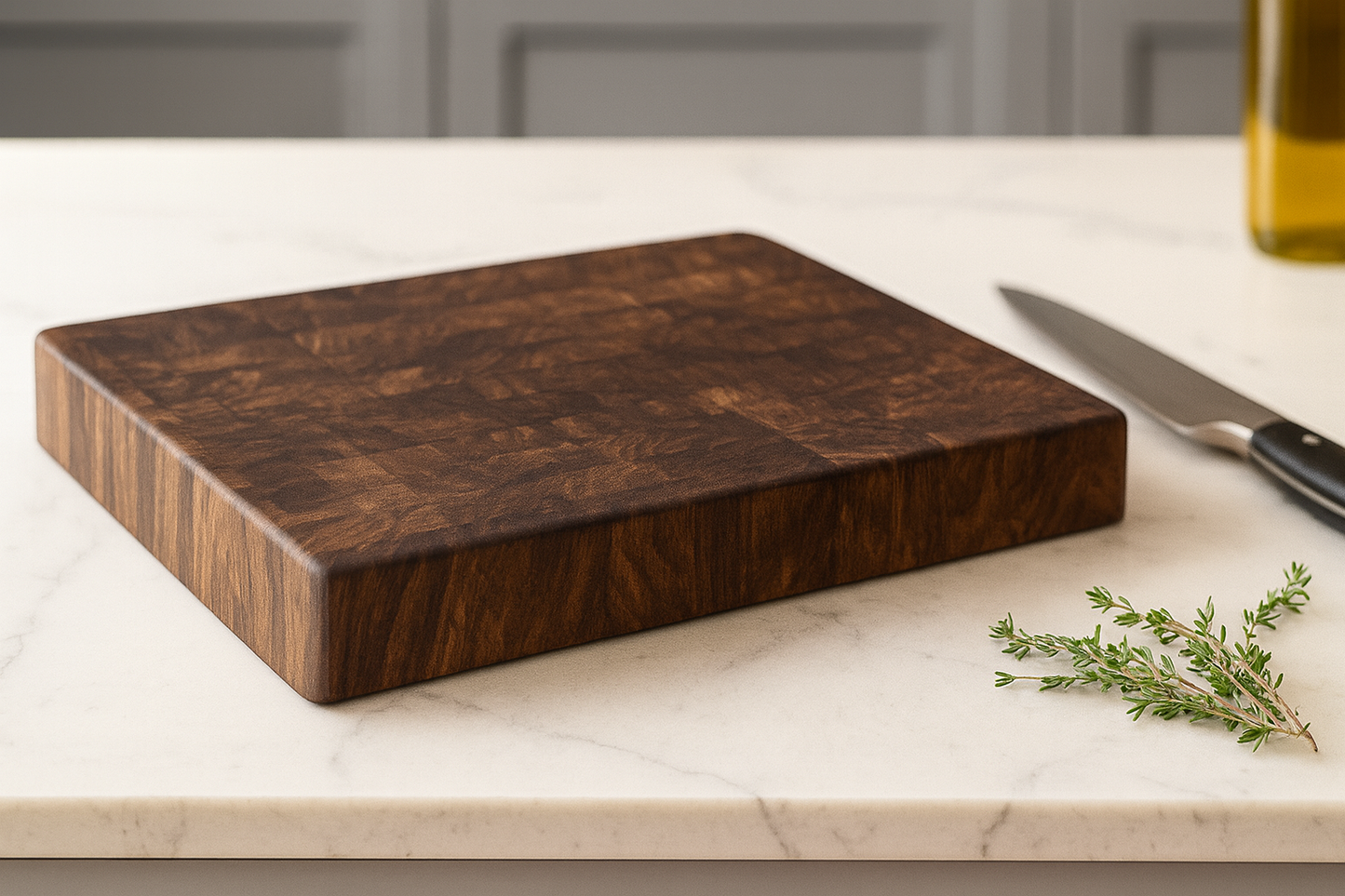 End Grain Butcher Block - Walnut