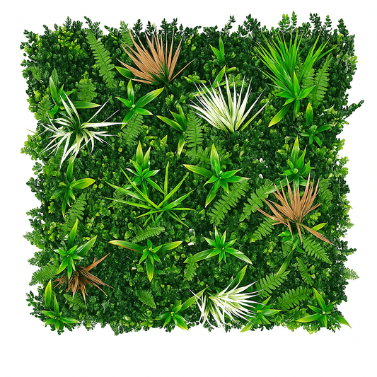 Wild Tropics Artificial Vertical Garden 40" x 40" 11SQ FT