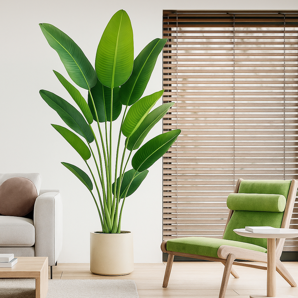 Artificial Bird of Paradise Plant - 6.5Ft Tall