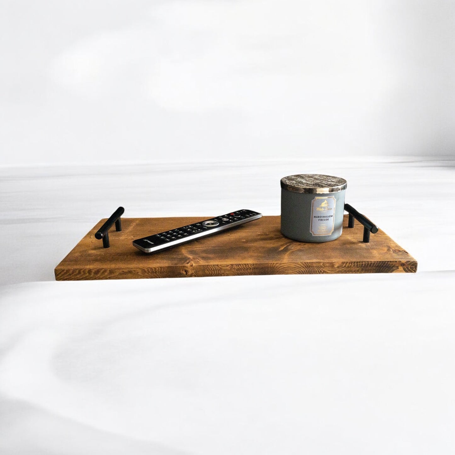 Wood Serving Tray with Handles