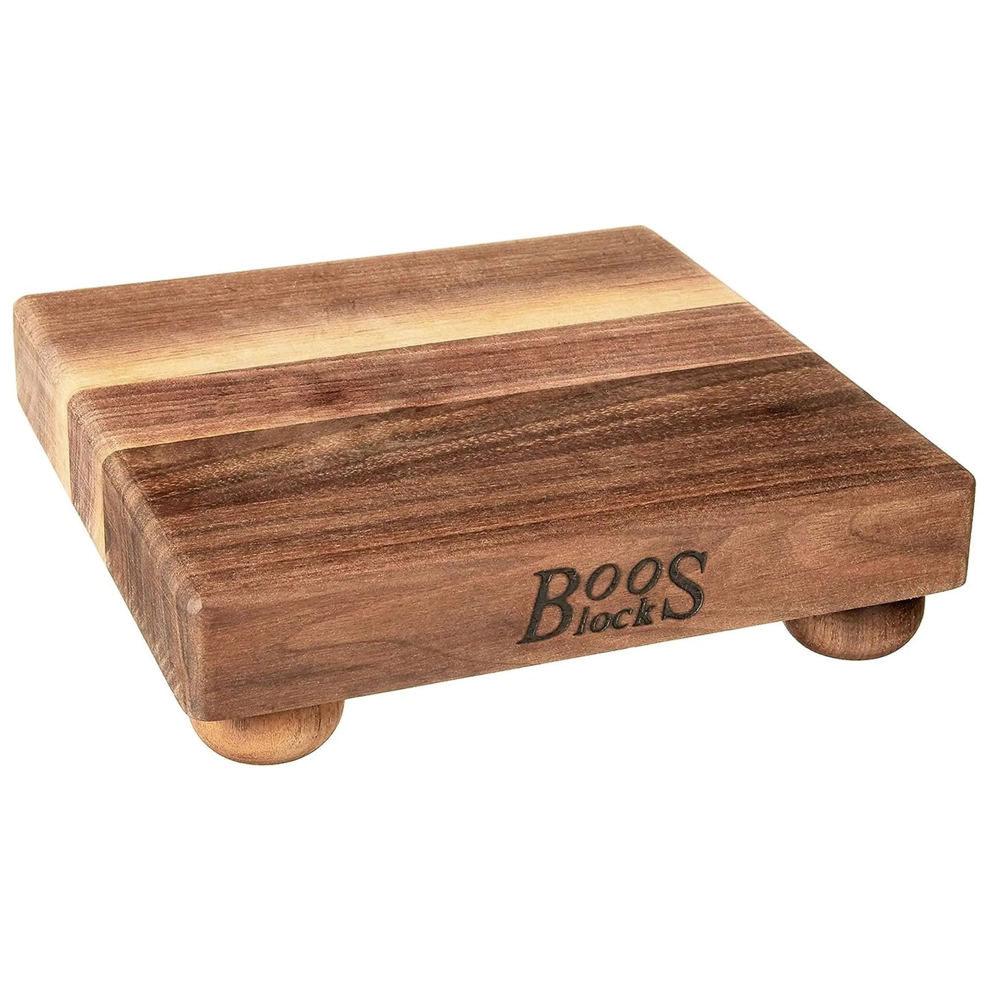 Square Wood Cutting Board - Walnut