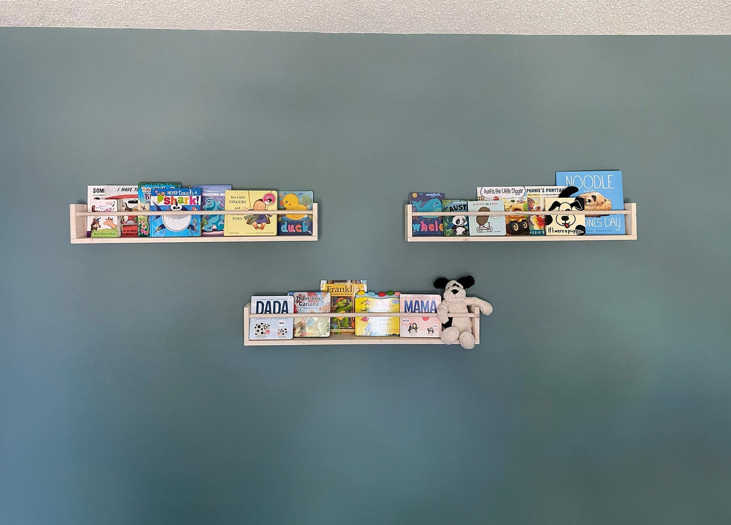 Nursery Bookshelf, Floating Bookshelf, Children's Bookshelf