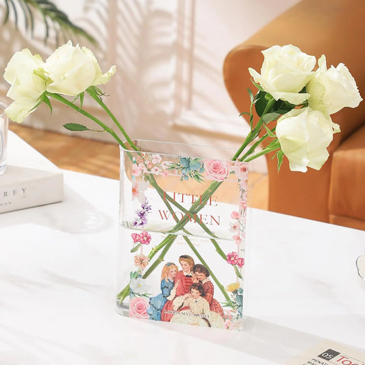 Acrylic Book Vase