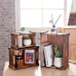 Set of 3 Rustic Wood Nesting Crates