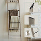Blanket Ladder Shelf - 6-Tier Farmhouse Ladder Holder Organizer