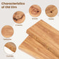 24" Rustic Elm Wood Floating Shelves - Set of 2