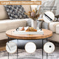 Coffee Table Tray - Large Ottoman Tray for Living Room