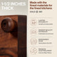 Square Wood Cutting Board - Walnut