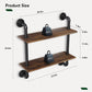 Industrial Floating Shelves - 24"