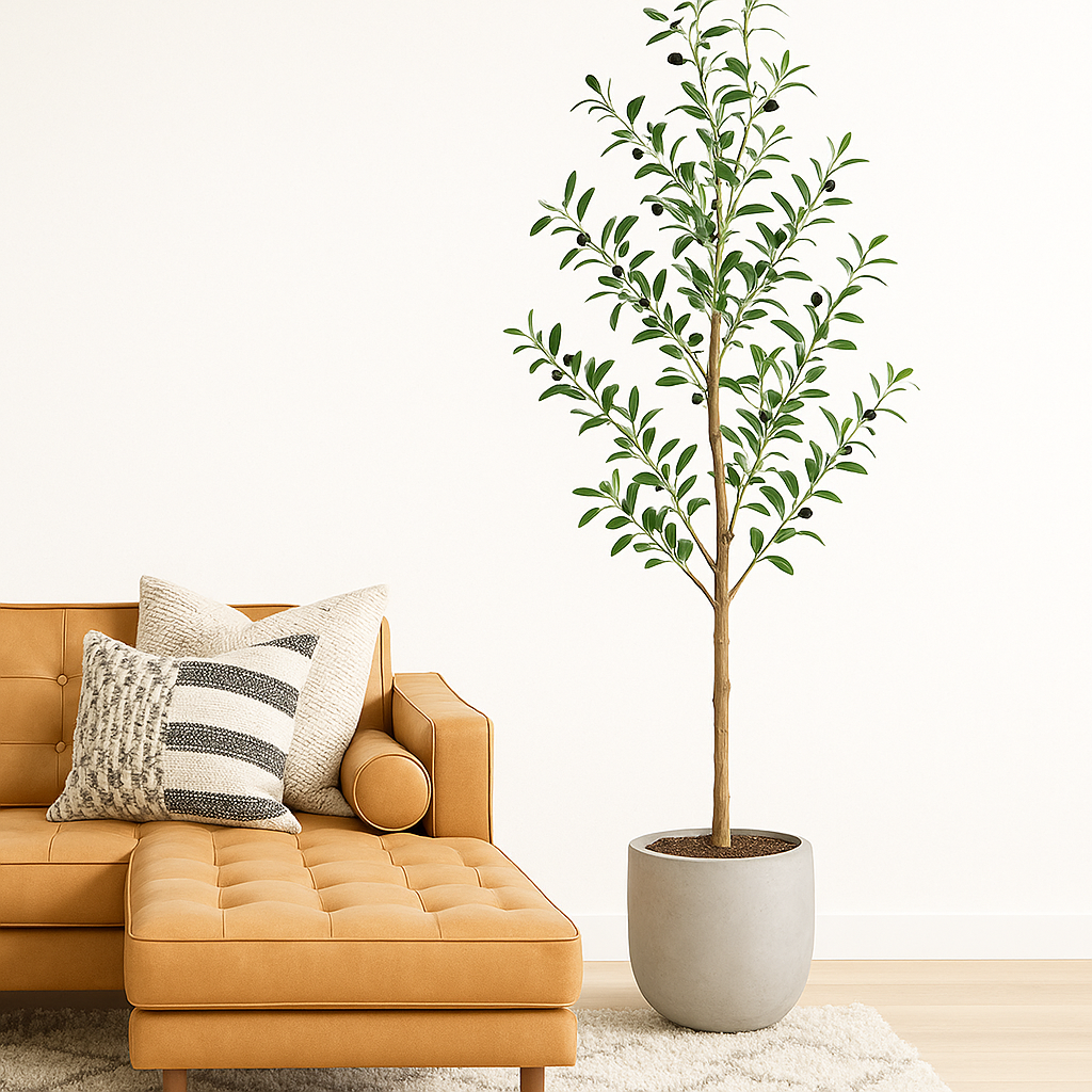 Artificial Olive Tree - 6ft (2 Pack)