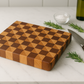 End Grain Wooden Cutting Board - Walnut
