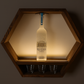 Illuminated Bar Hexagon Trio - Professional Home Bar Display System