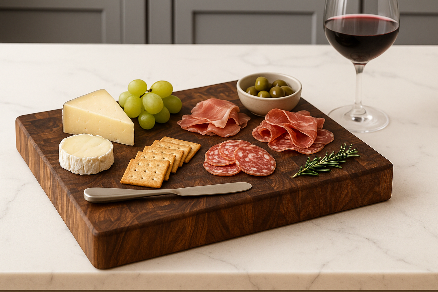 End Grain Butcher Block - Walnut