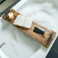 Wood Bath Caddy Tray