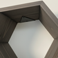 Plant-Optimized Hexagon Floating Shelves - Handcrafted Wood Display for Plant Parents (9.25" Deep)