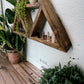 Triangle Alter Shelf - 21" by 21"