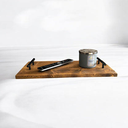 Wood Serving Tray with Handles