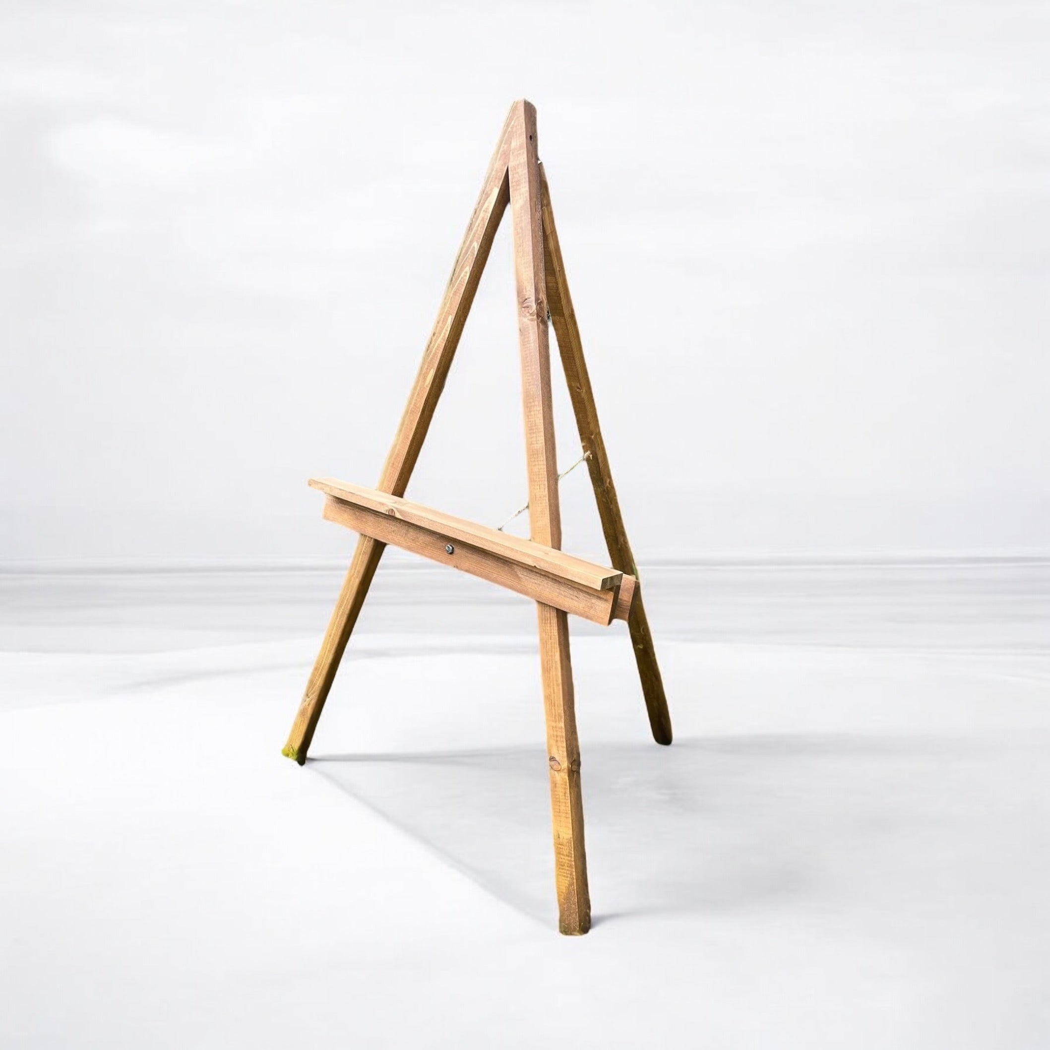 Wood Wedding Sign Easel | Adjustable Rustic Display Stand - 58'' Tall ...