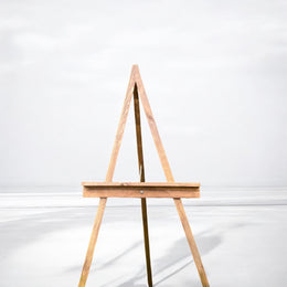 Wood Wedding Sign Easel | Adjustable Rustic Display Stand - 58'' Tall ...