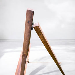 Wood Wedding Sign Easel | Adjustable Rustic Display Stand - 58'' Tall ...