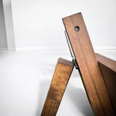 Wood Wedding Sign Easel | Adjustable Rustic Display Stand - 58'' Tall ...