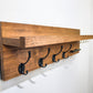 Wall Mounted Key Rack with Mail Holder - 24"