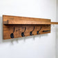 Wall Mounted Key Rack with Mail Holder - 24"