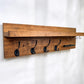 Wall Mounted Key Rack with Mail Holder - 24"