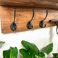 Magnetic Key Holder with Mail Holder for Wall - 24"