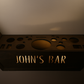 Illuminated Bar Hexagon Trio - Professional Home Bar Display System