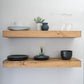3 Inch Thick Floating Shelves - Set of 2