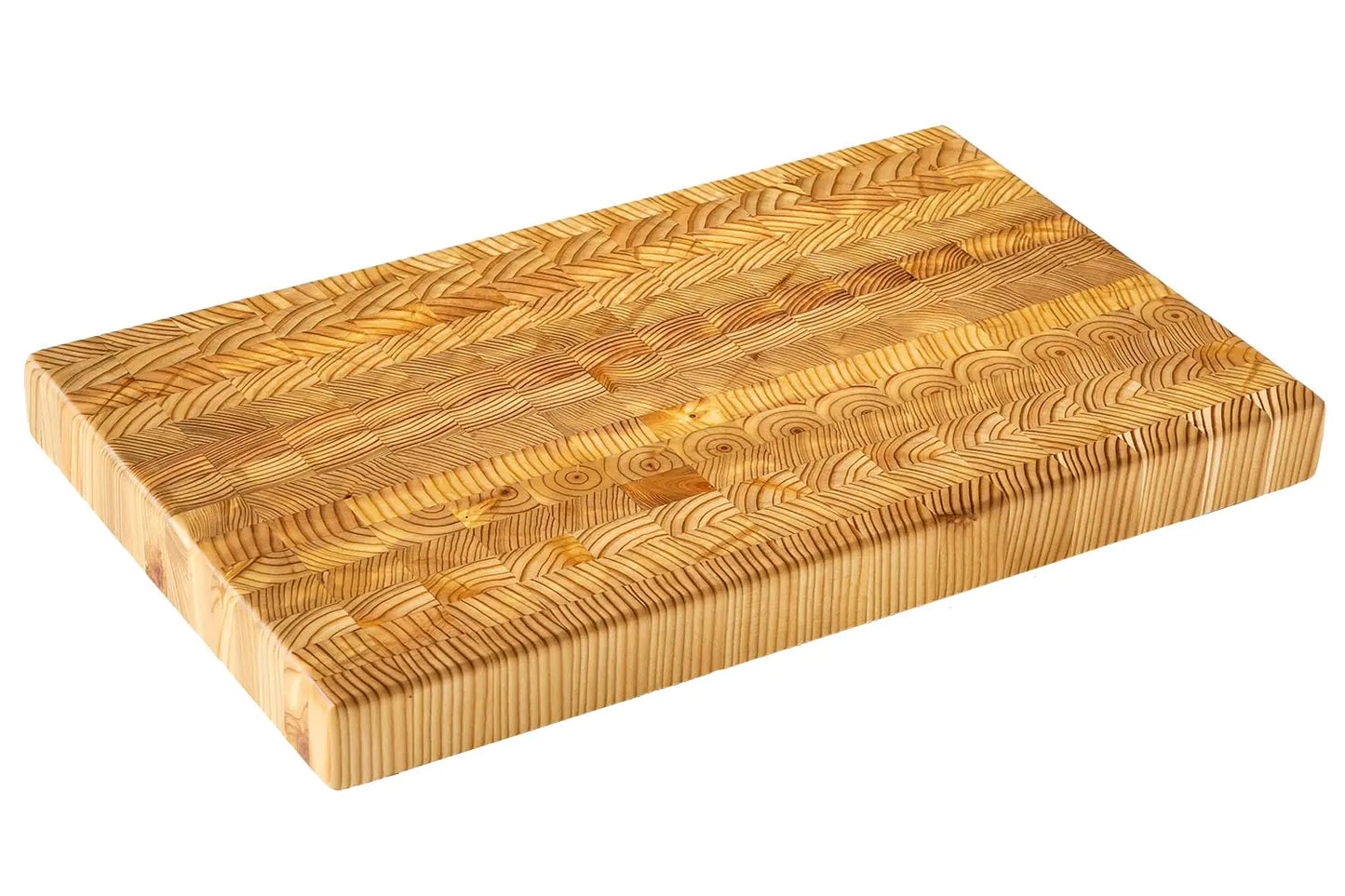 Larch Wood End Grain Cutting Board