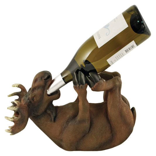Moose Wine Bottle Holder - Tabletop Wine Storage