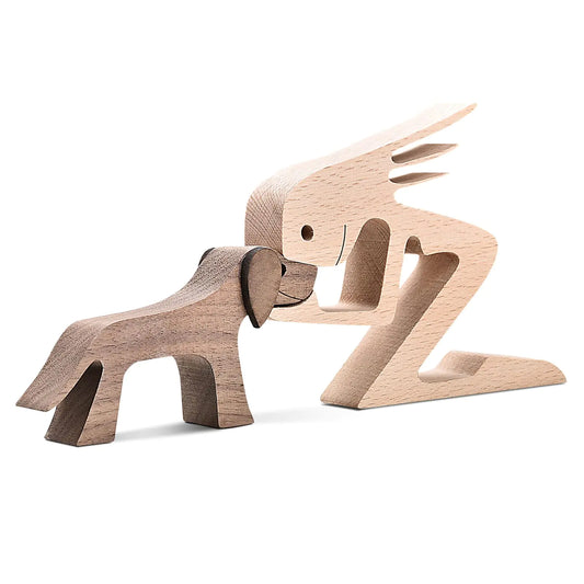 Handmade Wooden Dog Gift for Dog Lover