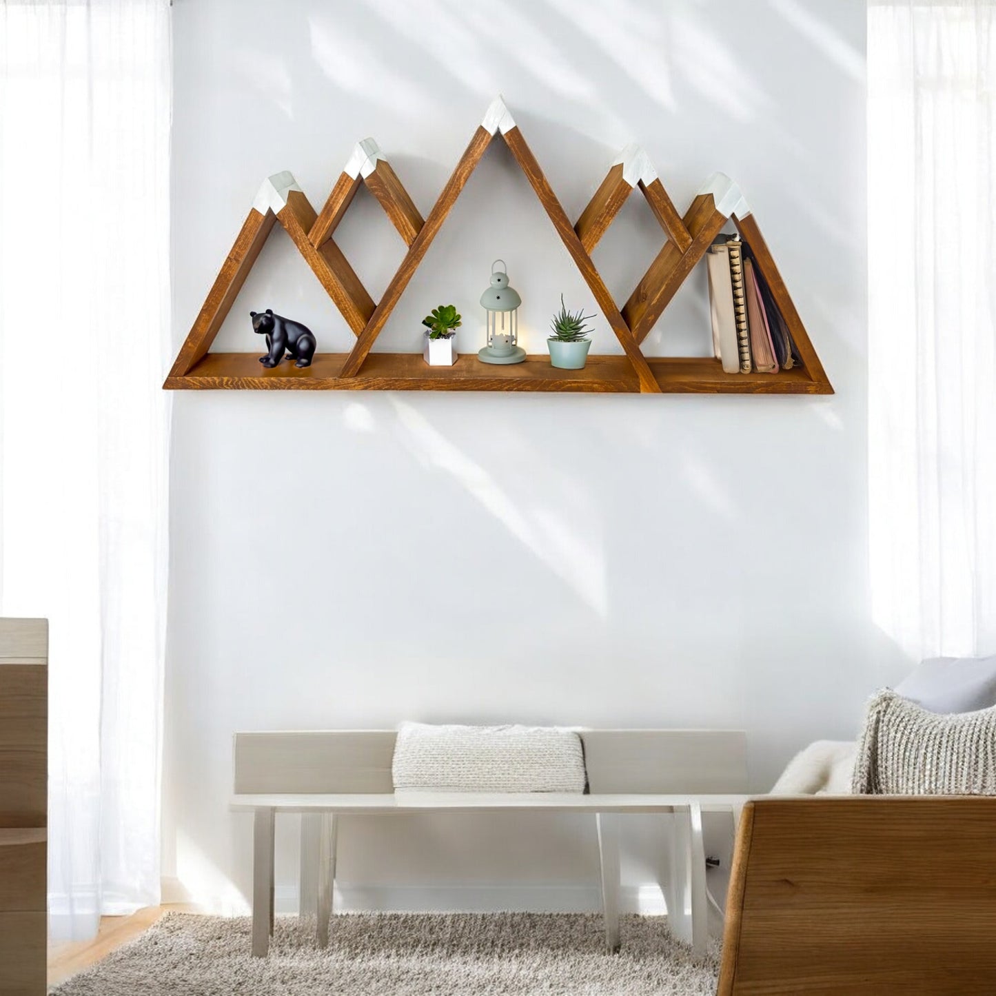 Wood Mountain Shelf - 36" x 16"
