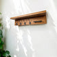 Magnetic Key Holder with Mail Holder for Wall - 24"