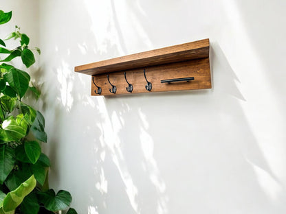 Magnetic Key Holder with Mail Holder for Wall - 24"