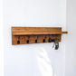 Wall Mounted Key Rack with Mail Holder - 24"