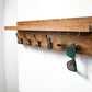 Wall Mounted Key Rack with Mail Holder - 24"
