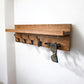 Wall Mounted Key Rack with Mail Holder - 24"