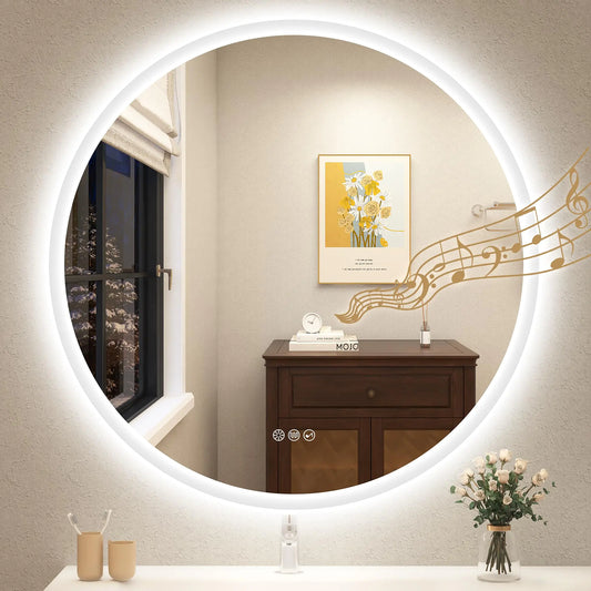32" LED-Bathroom Mirror with Lights