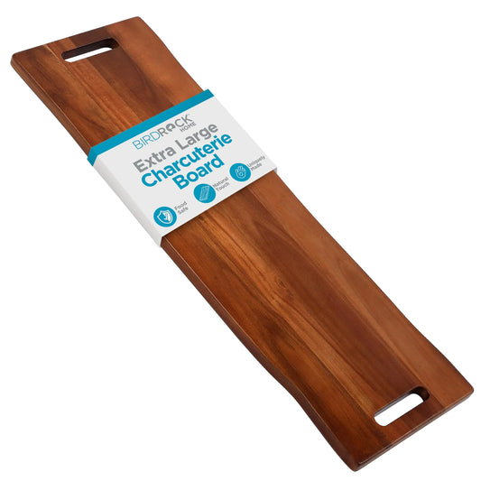 Acacia Charcuterie Board with Handles - 36"