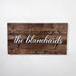 Custom Wood Sign