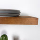 Wood Floating Shelves,  2-Inches Thick,  10-inches Deep, Rustic Shelf, Floating Shelf, Handmade wood shelf
