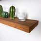 Wood Floating Shelves,  2-Inches Thick,  10-inches Deep, Rustic Shelf, Floating Shelf, Handmade wood shelf