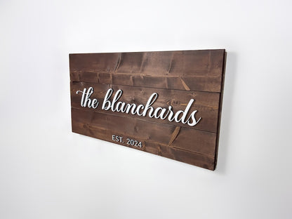 Custom Wood Sign