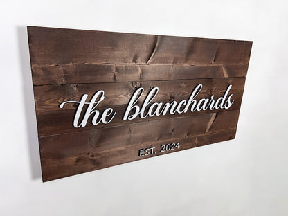 Custom Wood Sign